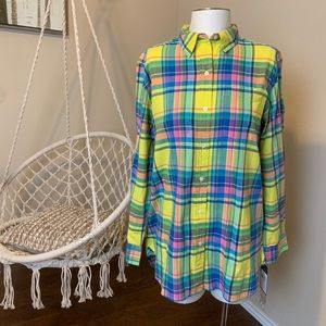 Ralph Lauren Women Plaid Shirt